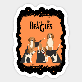 The Beagles Sticker